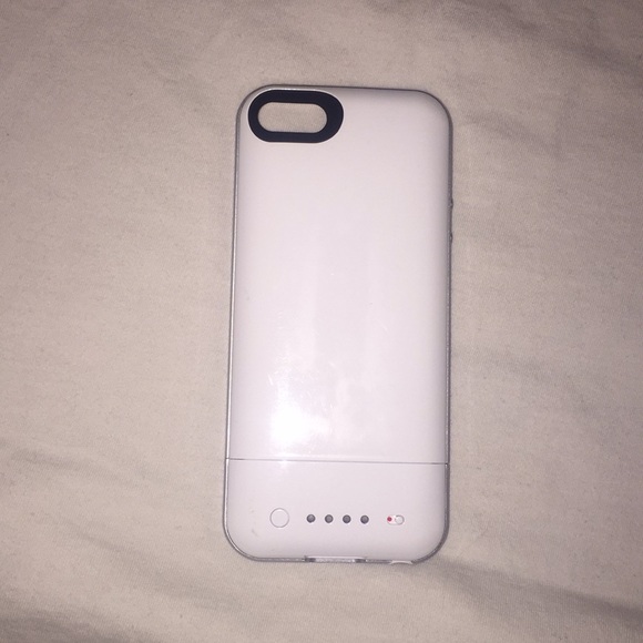 iPhone 5 Mophie white charging case - Picture 1 of 1